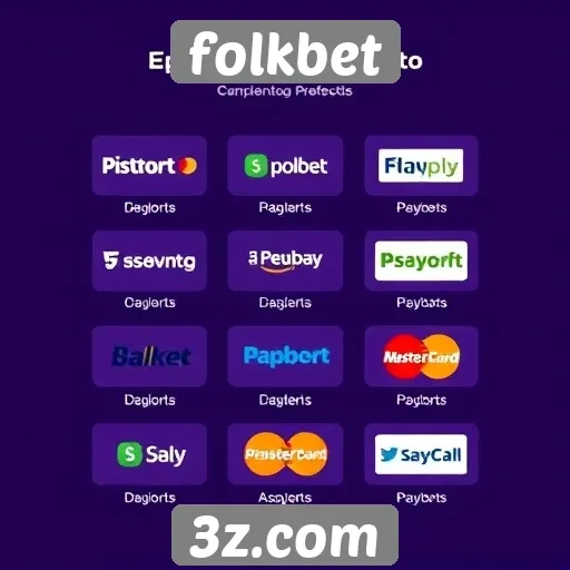 Explorando os métodos de pagamento no Folkbet